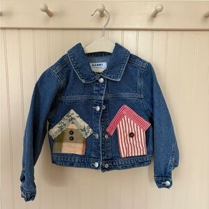 Upcycled “Folk” jacket